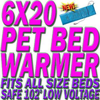 PET BED WARMER 6x20 Electric Heater Cat Dog Warming Pad