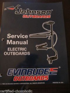   Johnson Service Manual   Electric Trolling Motors   