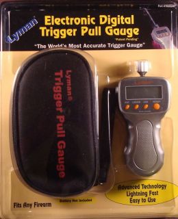Lyman Electronic Digital Trigger Pull Gauge New in Package #7832248