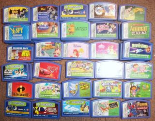 Choice Lot of LeapFrog Leapster & L Max Games 30 titles to choose from