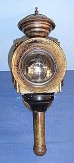 ANTIQUE CARRIAGE LAMP WIRED FOR ELECTRICAL USE LA2AF129