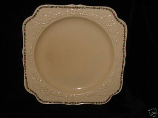 CROWN DUCAL   GAINSBOROUGH   FLORAL BAND   DINNER PLATE