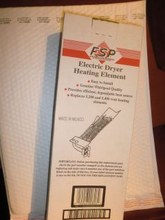 Electric Dryer Heating Element, FSP, Whirlpool, Many Model numbers 