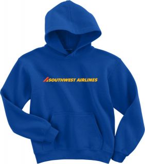 Southwest Airlines Vintage Logo US Airline Hoody