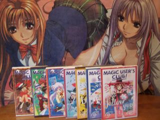 Magic Users Club Vol 1,2,3,4,5,6,7 OVA and TV Complete Anime DVD 