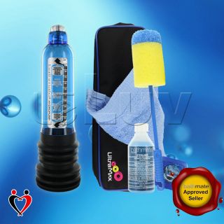   Bathmate & Cleaning Kit Penis Enlargements Hydro Pumps Enlargers Blue
