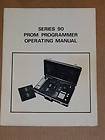 Series 90 Prom Programmer Operating Manual Pro Log Corporation
