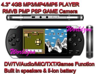 LCD PSP PMP FM AV Video Camera Handle  MP4 MP5 Games Player 