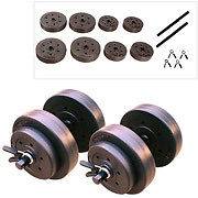 Golds Gym 40lb Weight Set Dumbbell Exercise Equipment