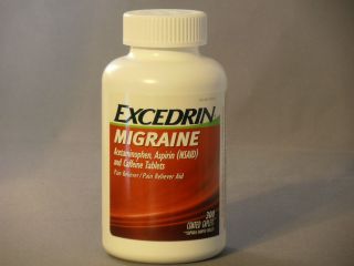 300 ct Excedrin Migraine Coated Caplets Headache Pain Reliever New 