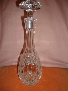 rogaska crystal decanter in Pottery & Glass
