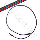 10 x 50cm 4 PIN Male Connector Cable Cord Plug for 5050 3528 RGB Led 