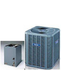   Ton R 410A 13SEER Central A/C System Condensing Unit & Evaporator Coil