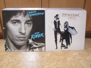 LP Lot Bruce Springsteen The River & Fleetwood Mac Rumors