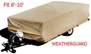 Pop Up Folding Camper Tent Trailer Storage Cover 8 10. Easy on/off 