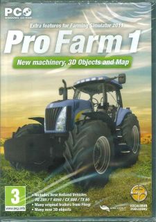 Pro Farm 1, Farming Simulator 2011 Add On Expansion Pack, PC Game, NEW