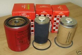 MAHINDRA TRACTOR FILTER ECONOMY PACK OF THREE FILTERS.