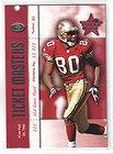 JERRY RICE 2000 Leaf Rookies and Stars Ticket Masters 416/2000