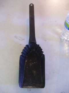Vintage 1924 Black Cast Coal Shovel 21 Long
