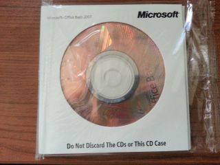 Microsoft Office 2007 Basic Edition (License + Media) (1 Computer/s 