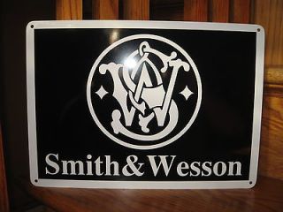 SMITH AND WESSON FIRE ARMS GUN SIGN 44 MAGNUM