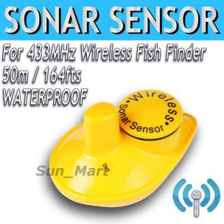   Spare Wireless Sensor Sonar Fish Finder 433MHz Water Temperature