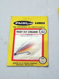   FLY & TACKLE,FISHING LURE,TROUT FLY STREAMER,Littl​e brown TROUT