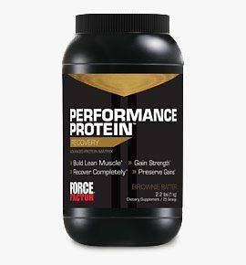 Force Factor   Performance Protein   2.2lb Brownie Batter