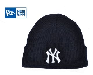 New Era New York Yankees Navy Blue Woolly/ Beanie Hat