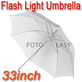 33 83cm Studio Flash Soft Translucent White Umbrella