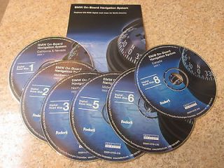Lot of BMW On Board NAVIGATION NAV DVD Discs 2002 1