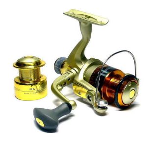   Ball Bearings Aluminum Spinning Fishing Reels with Extra Spool FR100