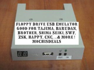 20Mb Floppy Drive USB Emulator Converter Shima Seiki Embroidery 