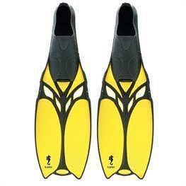 Kiefer Marlin Swimming Flipper Fins Yellow All Sizes Available