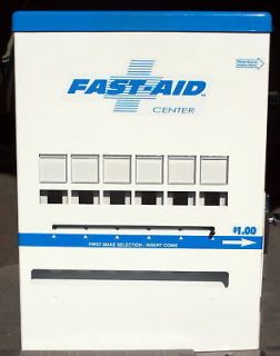Fast Aid First Aid Medical Center Vending Machine Model VSM FAI Series 