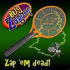 Electric Bug Zapper   Hand Held Tennis Racket Fly & Mosquito Swatter