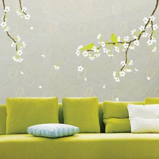 Newly listed White Flowering Tree Vinyl Art Wall Decor Sticker Decal