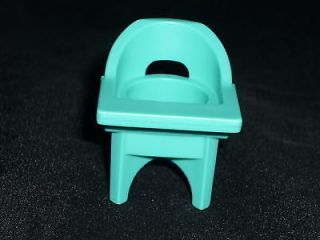 Fisher Price Little People Vintage Blue Baby High Chair