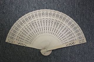Chinese Japanese folding Fan Bamboo Hand  U.S. Seller