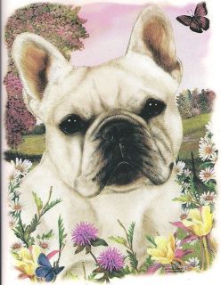   DOG BREED IN FLOWERS/BUTTER​FLIES FRENCH BULLDOG T  SHIRTS S 2XL