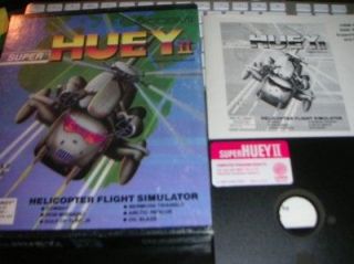   II 2 Cosmi Helicopter Flight Simulator Complete Boxed Vintage PC Game