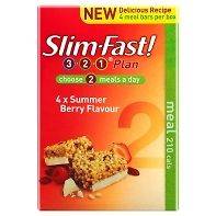 BRITISH FOOD (UK)SLIMFAST MEAL BAR 2x4 PACKS