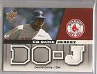 2009 UD Game Jersey #GJ DO David Ortiz Boston Red Sox Game Used Relic