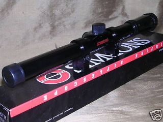 SIMMONS .22 4X15 RIFLE SNIPER SCOPE WITH RINGS NR