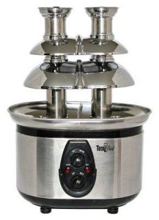   Total Chef WTF 43 Stainless Stee​l Double Tower Chocolate Fountain