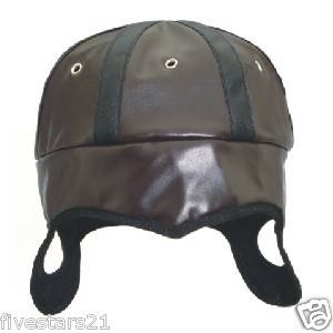 vintage leather football helmet in Sporting Goods