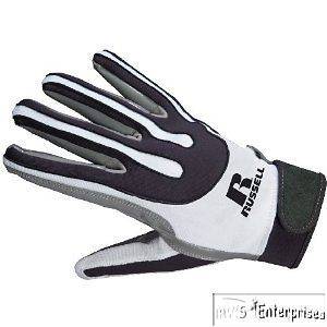 PR Russell RARG60 football receivers gloves NEW White 2XL