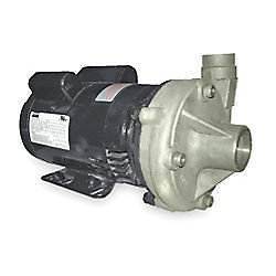 DAYTON Stainless Steel High Head Centrifugal Pump, 1 HP, 115/230V,