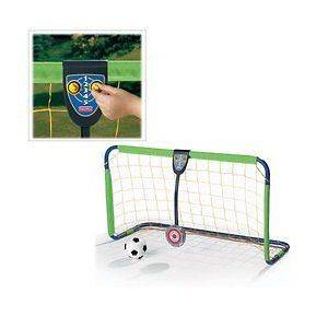 New Fisher Price Super Sounds Soccer Net Goal and Inflatable Ball