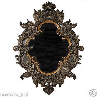   Rococo Gold & Muted Bronze Mirror INT 21 X 25 EXT 34 X 46 New neW